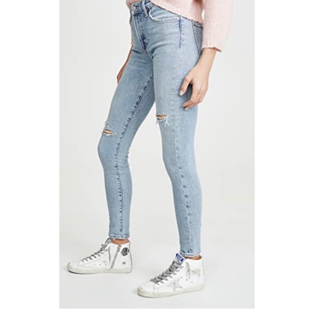 AGOLDE Sophie Mid Rise Ankle Jeans - Picture 3 of 7